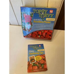 Topsy Turvy Upside Down STRAWBERRY Planter As Seen On‎ TV Garden Grow Bag